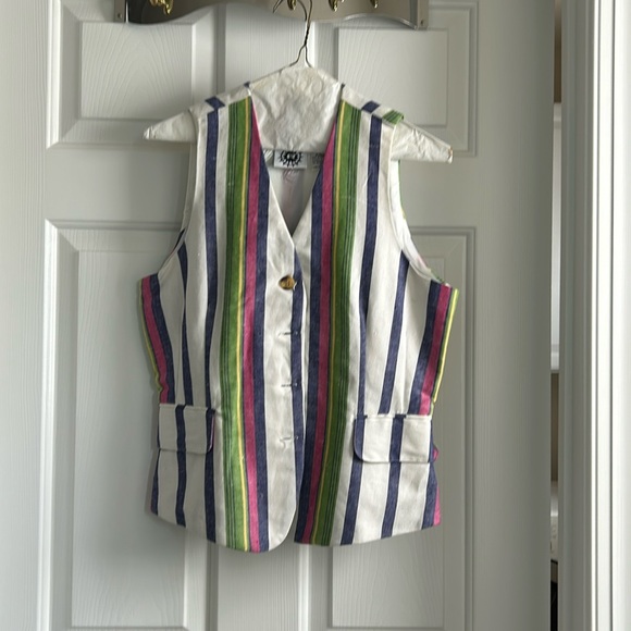 Tops - Vintage linen vest